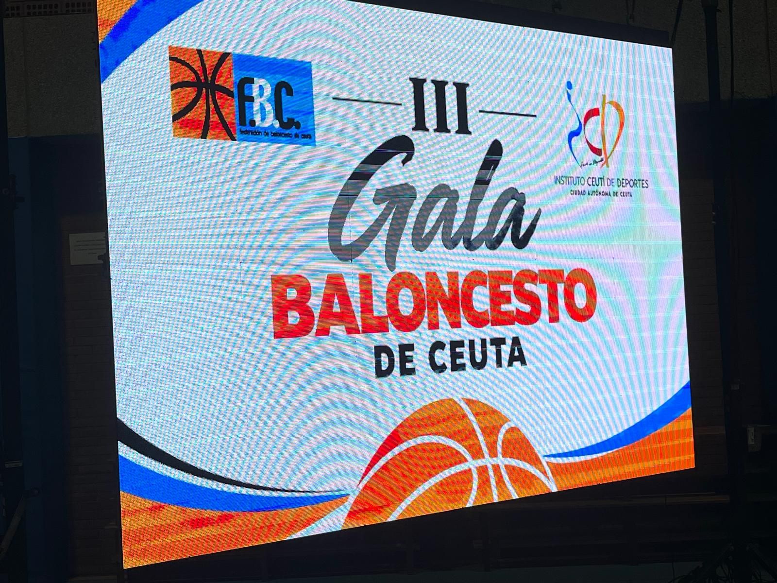 Éxito rotundo de la III Gala del Baloncesto organizada por la FBC