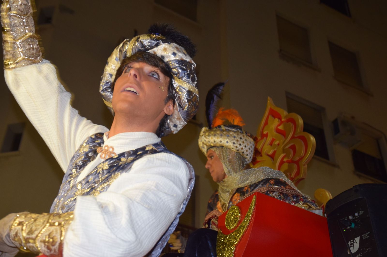 Los ceutíes se emocionan con la llegada de los Reyes Magos