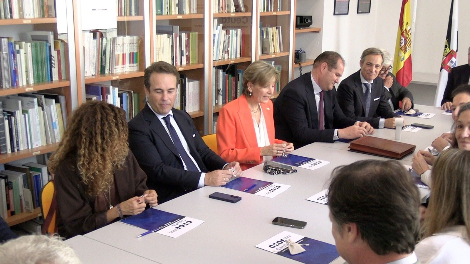 Encuentro con la directiva de la Confederación de Empresarios de Ceuta