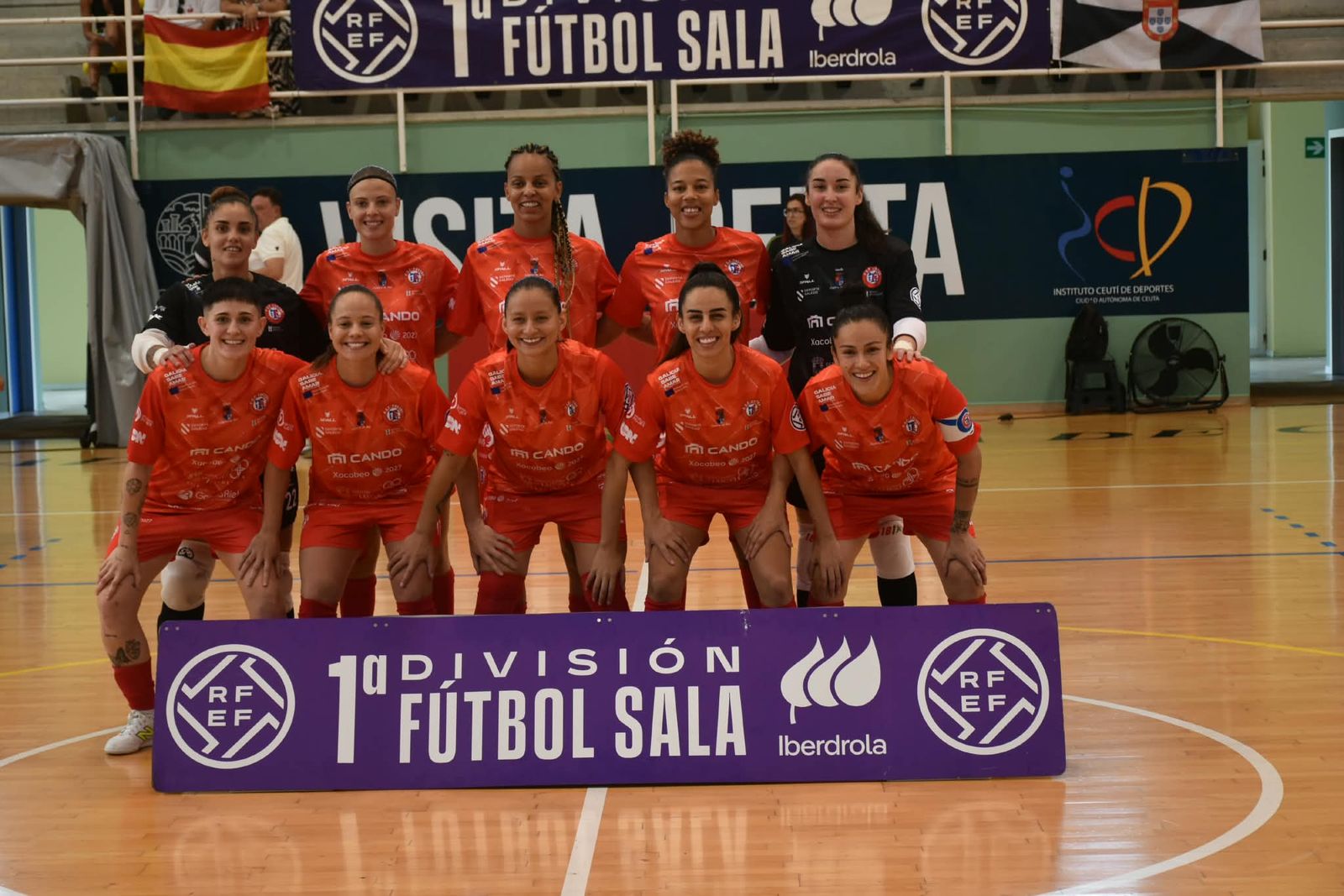 El Ceuta femenino deja escapar una merecida victoria en su debut en casa