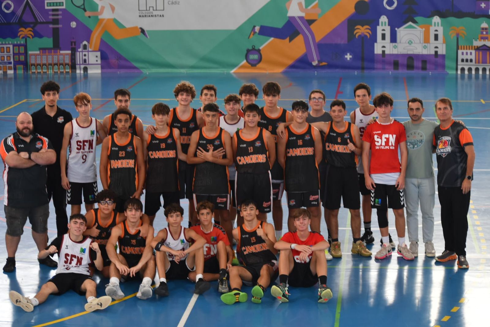 El CB Camoens Cadete debuta con una victoria en la Copa de Andalucía B