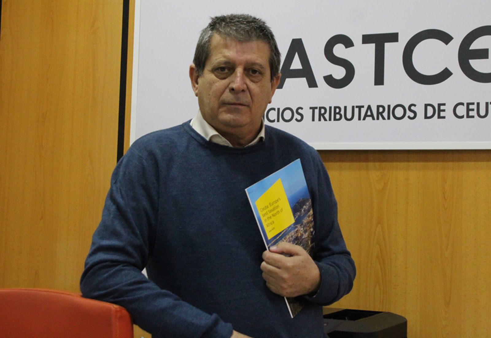 Enrique Reyes, director gerente de Servicios Tributarios de Ceuta. / FOTO EL PUEBLO Enrique Reyes, director gerente de Servicios Tributarios de Ceuta. / FOTO EL PUEBLO