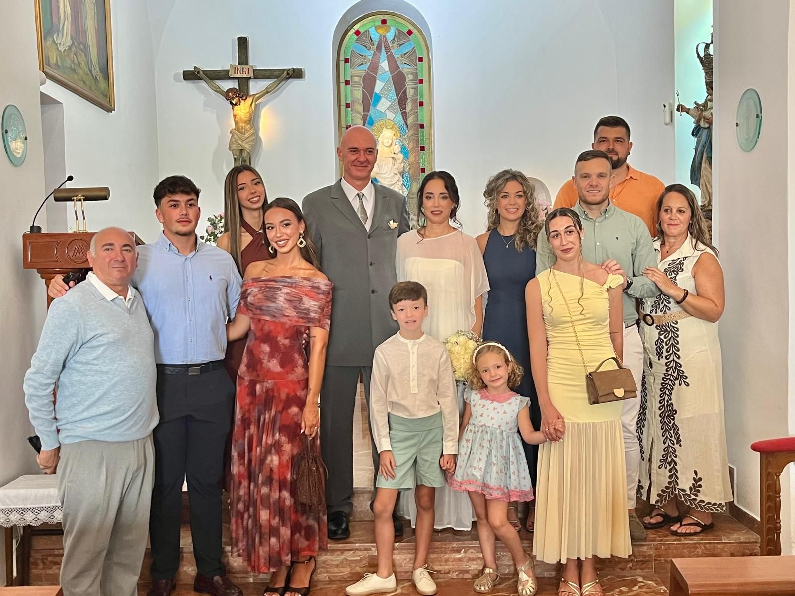 Boda de plata en el Valle entre José Antonio y María del Mar