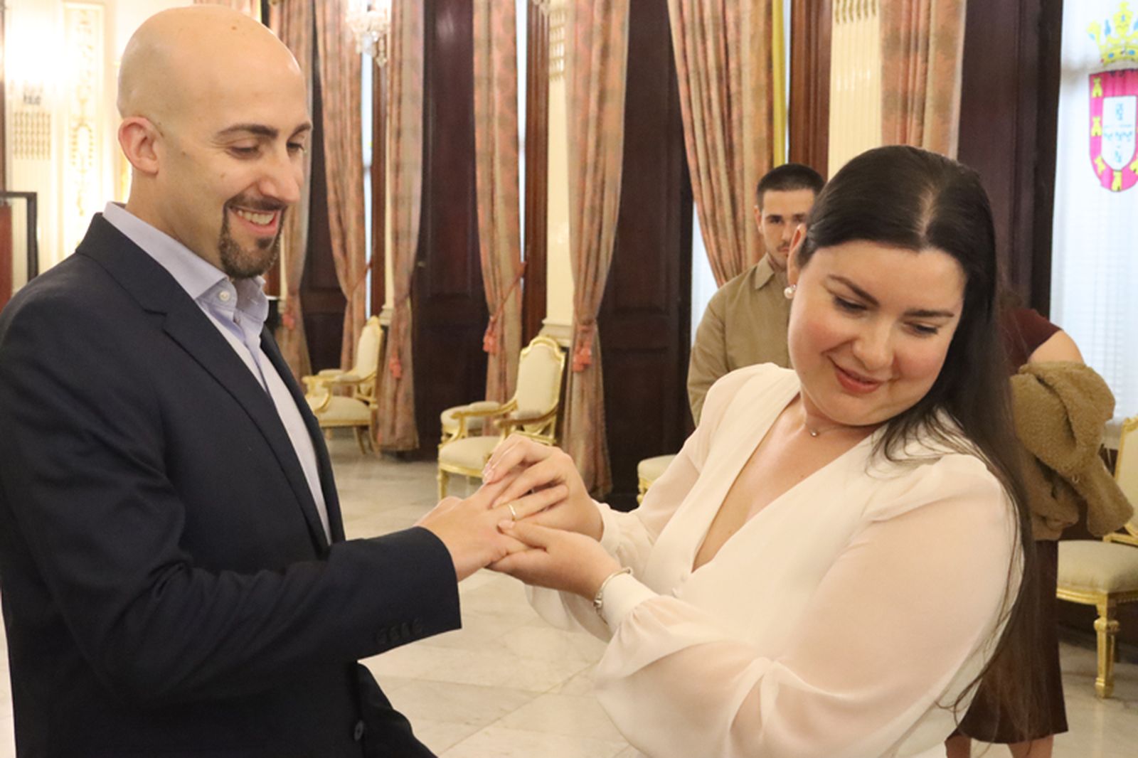 Boda entre Juan Carlos y Sara