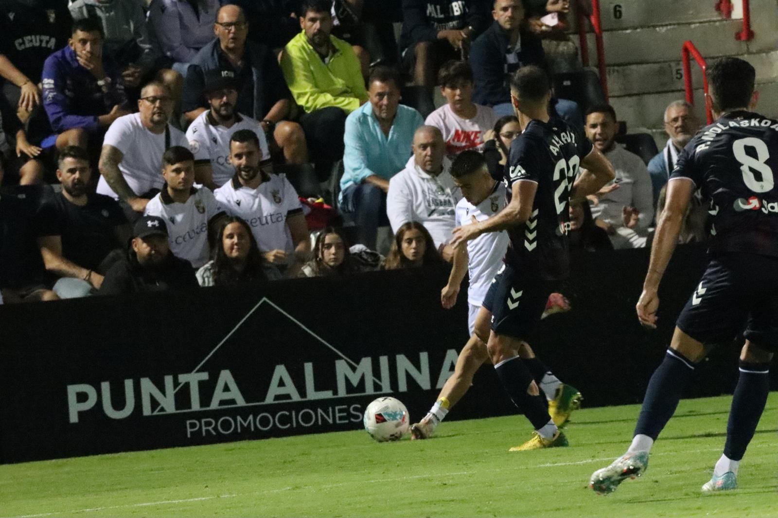 La AD Ceuta prolonga su buena racha en el Murube