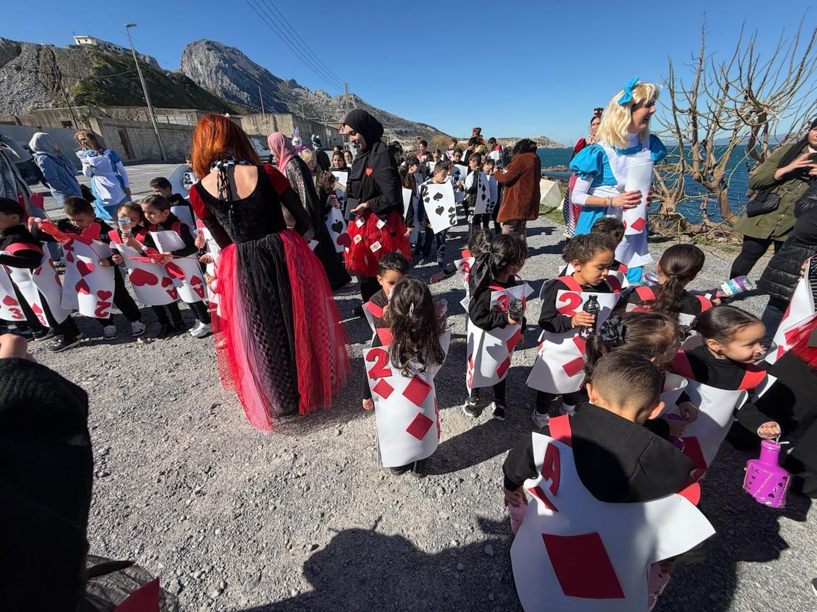 Así ha sido el desfile de carnaval por Benzú del 'Ruiz Picasso'