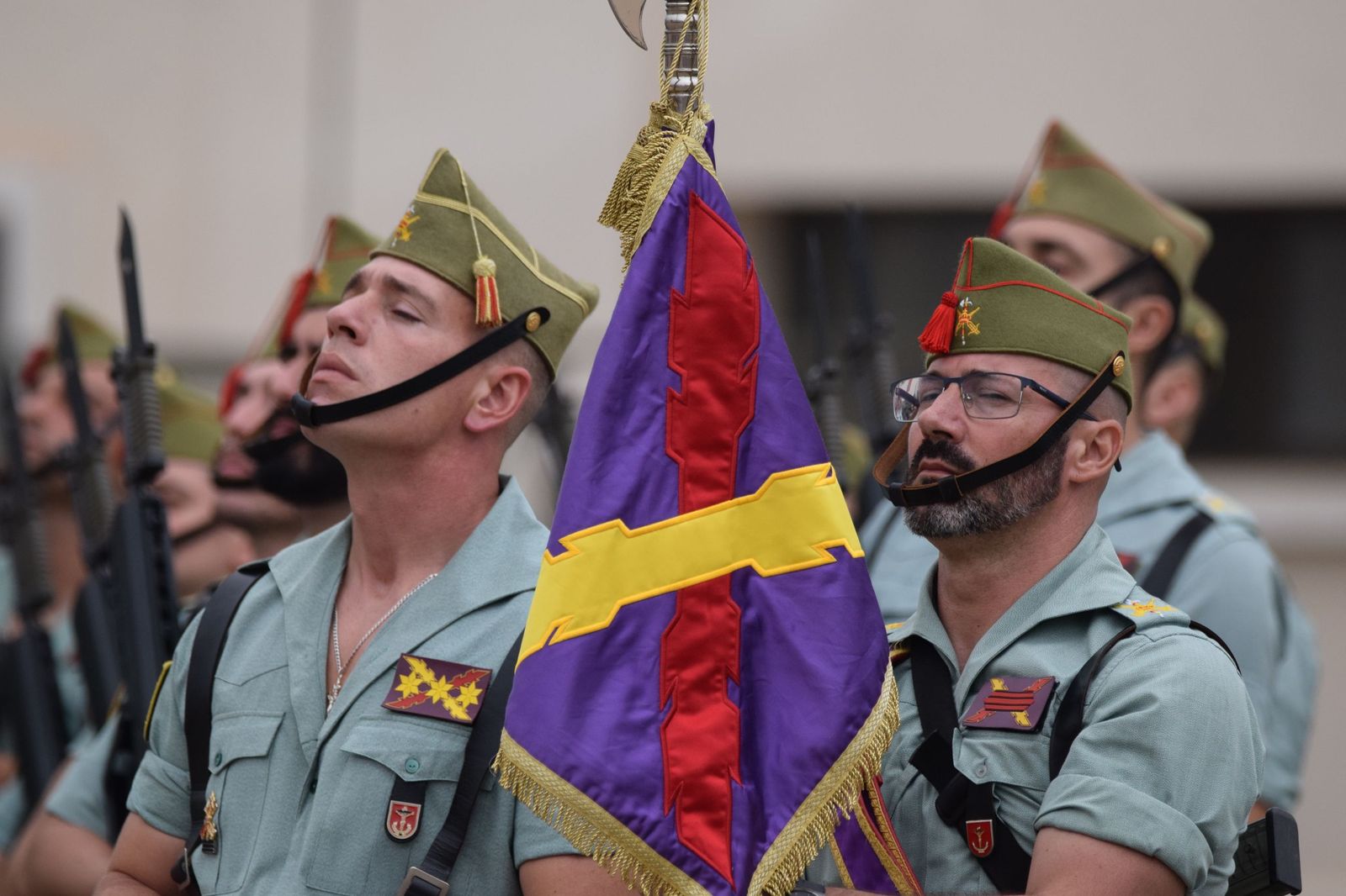 Brillante y marcial celebración del 105 Aniversario de la Legión