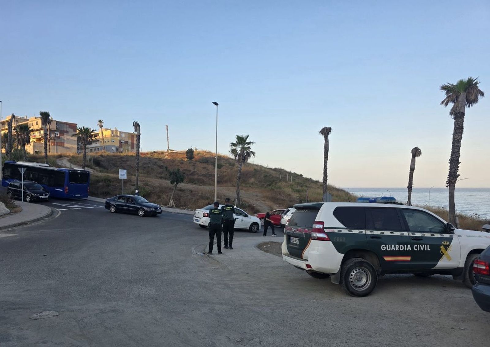 Ceuta supera ya el millar de vehículos diarios en la zona de embolsamiento y consolida su papel clave en la OPE