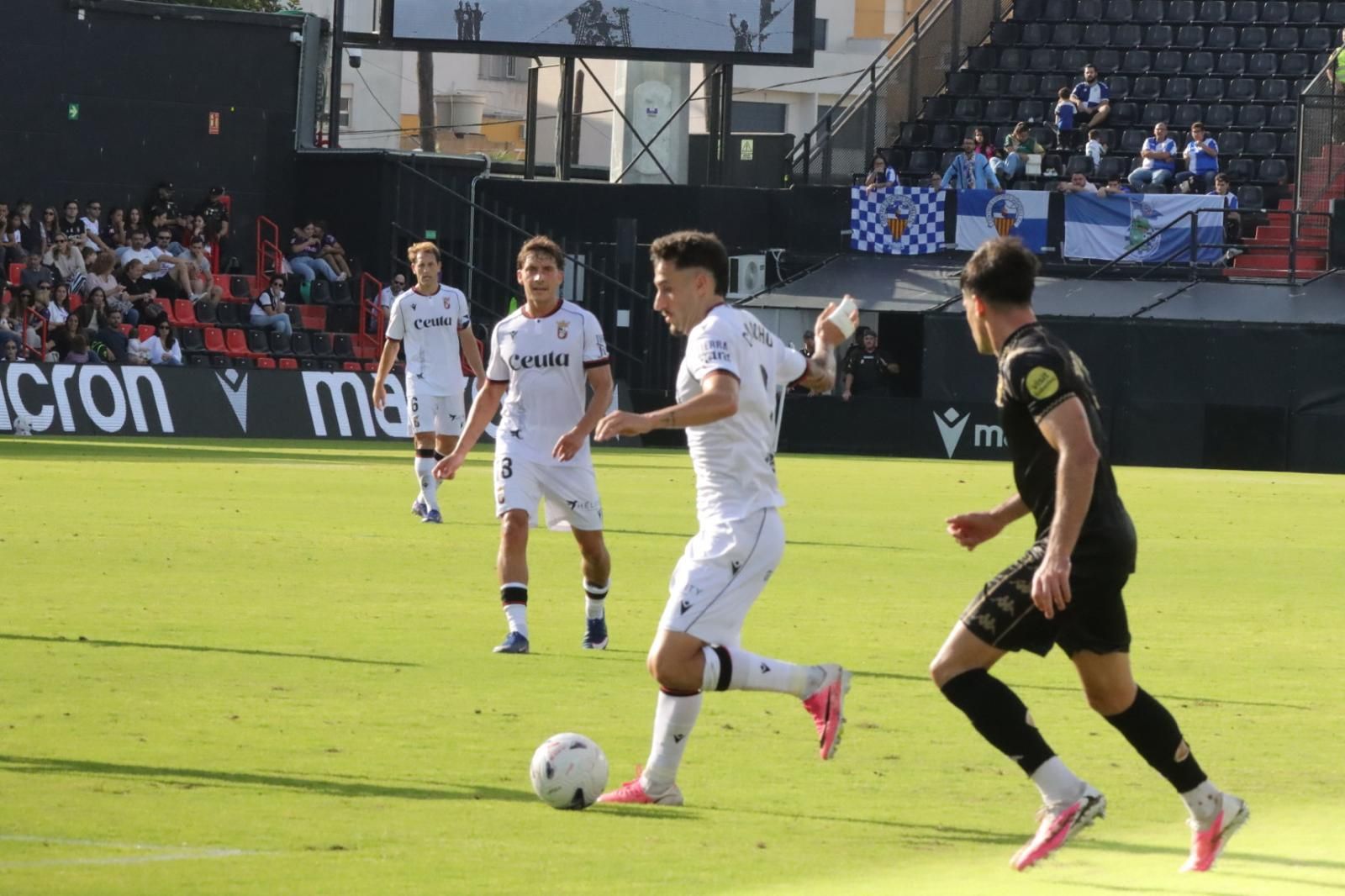 (1-2) Una AD Ceuta, espesa, pierde ante un buen Sabadell