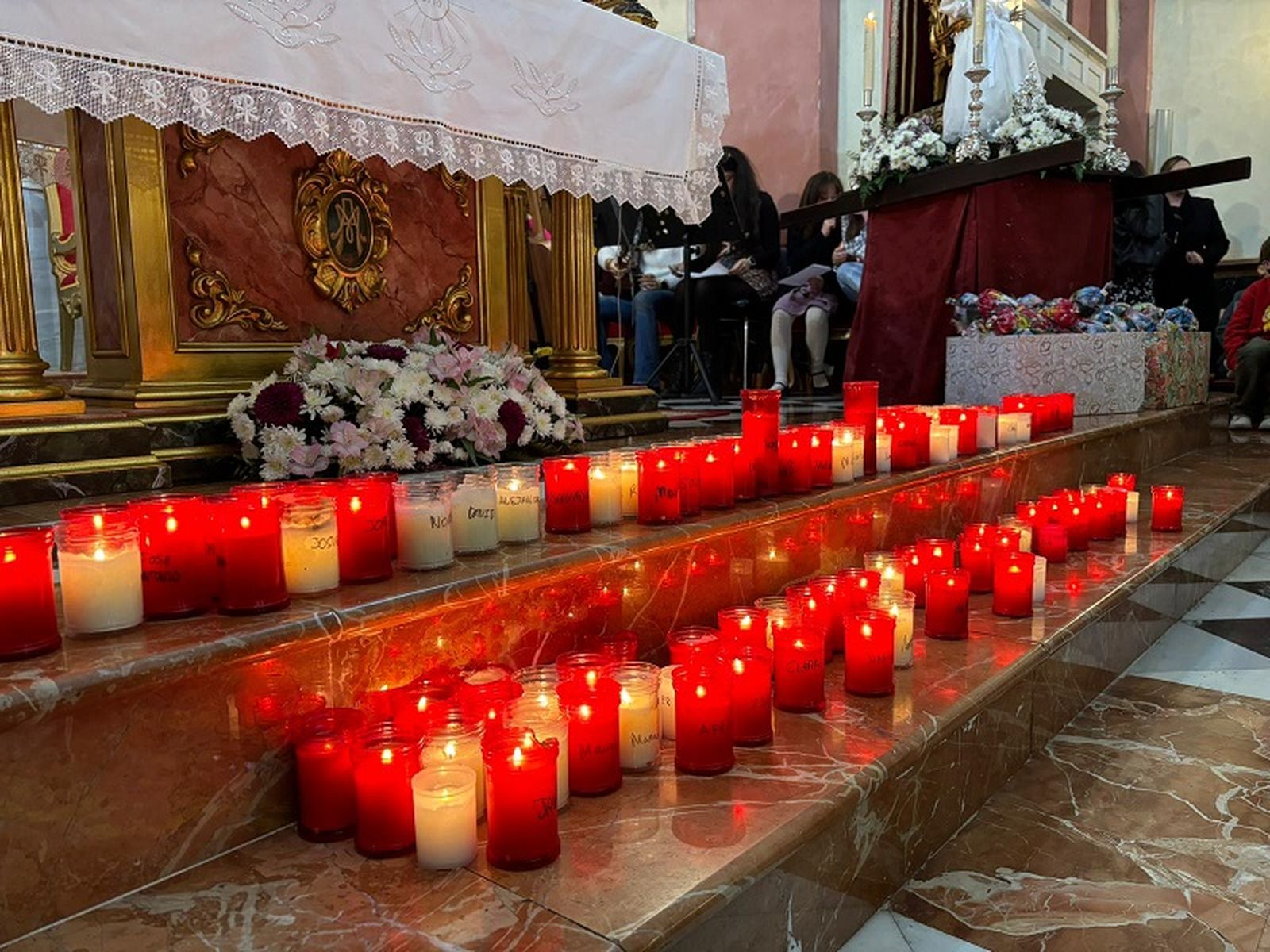 El Divino Redentor procesiona por las calles del centro por la festividad de la Candelaria. / FOTO CEDIDA