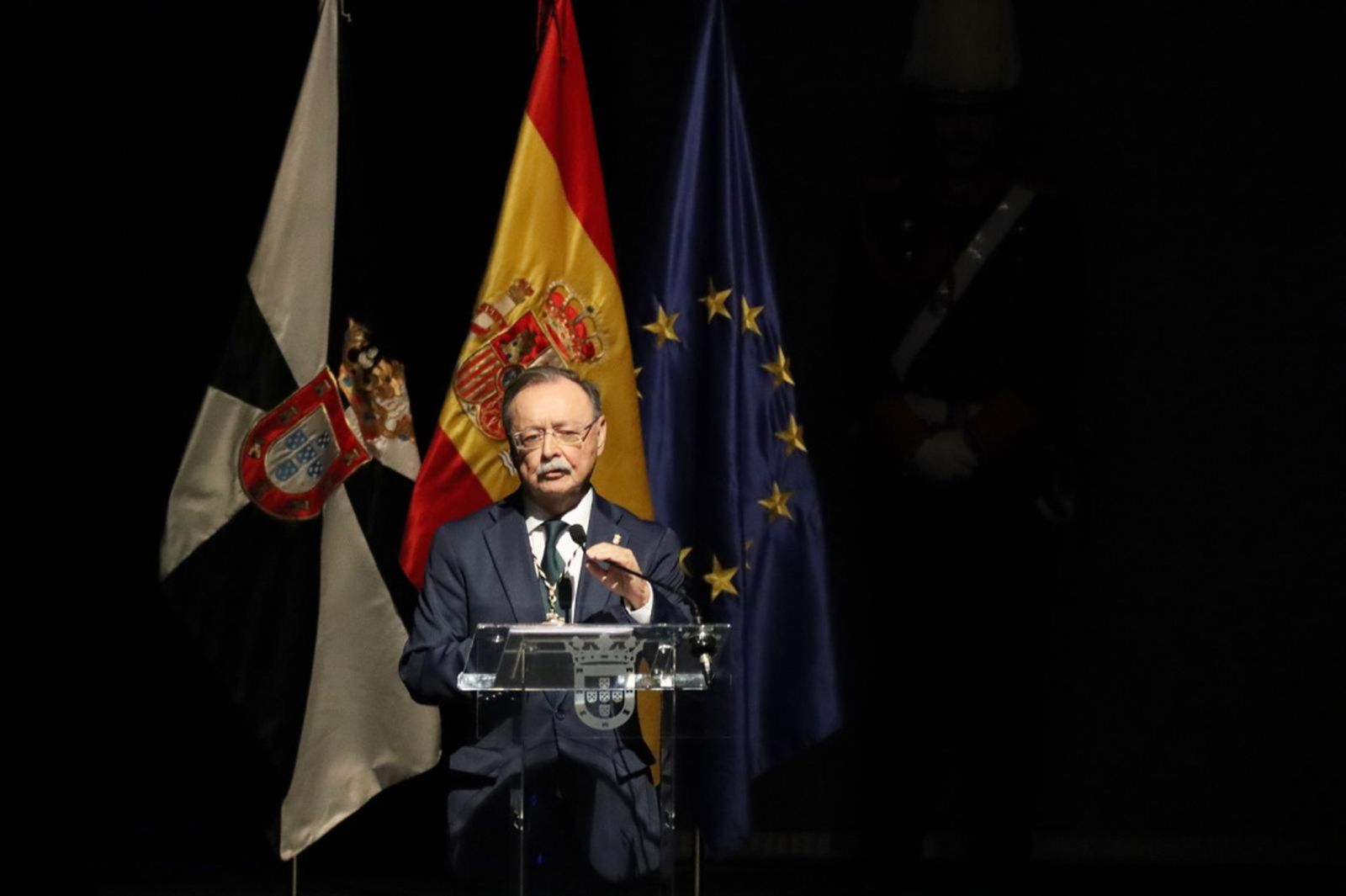 Vivas, en su alocución / Reduan
