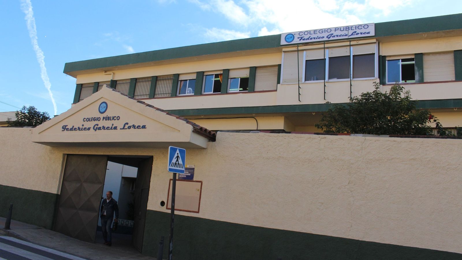 Fachada del colegio Federico García Lorca