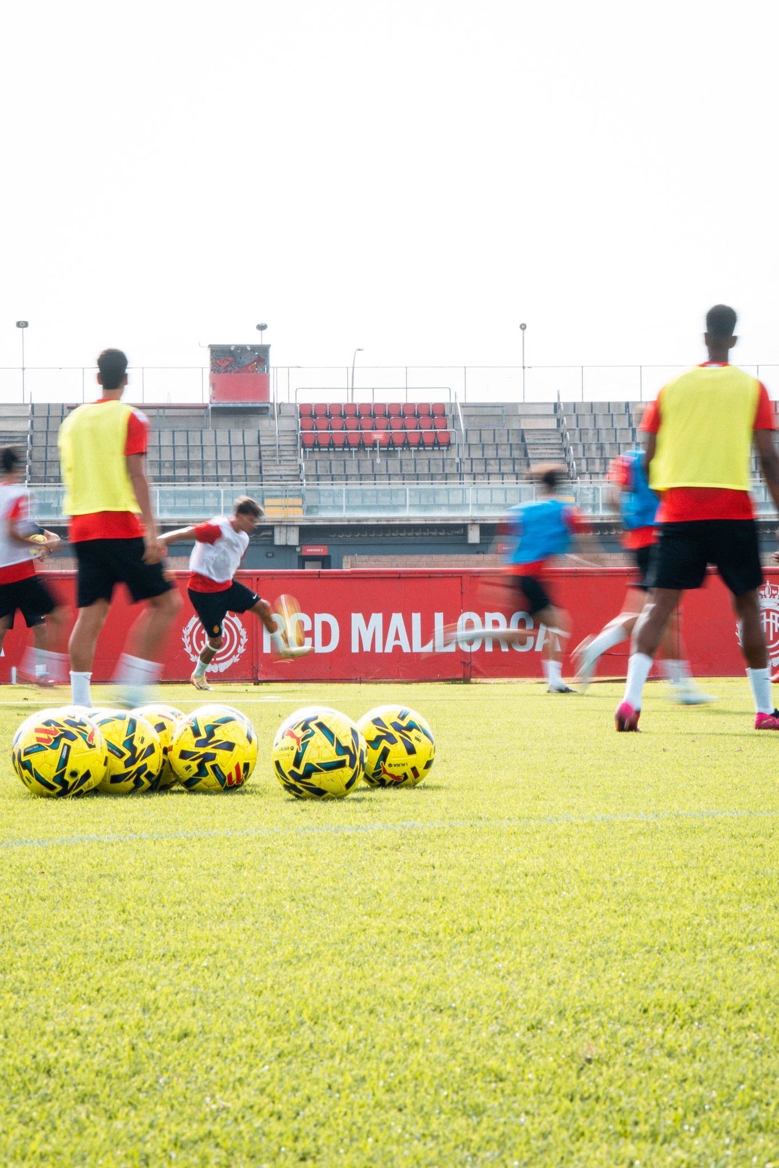 Un entrenamiento del Mallorca