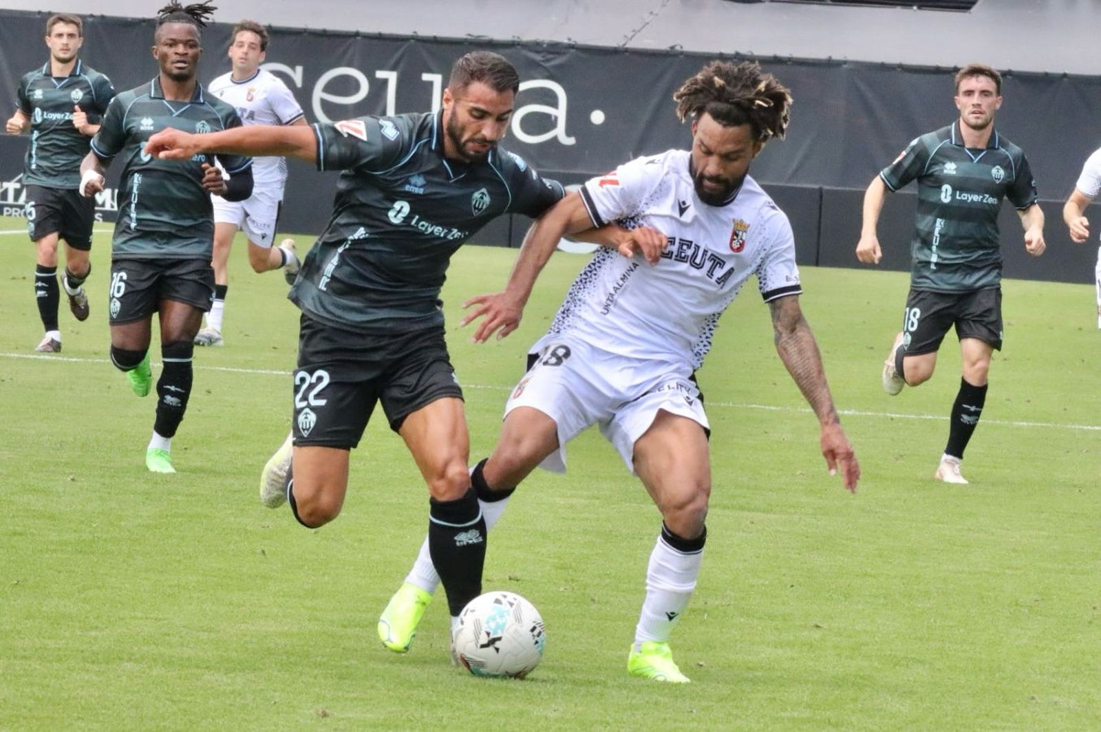 Así se vivió el partido entre la AD Ceuta y el CD Castellón en imágenes