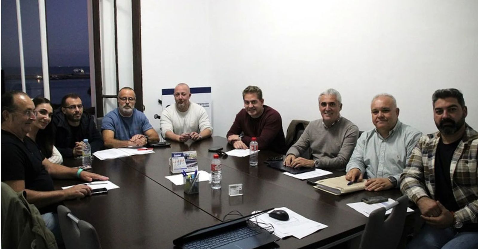 Negociadores de patronal y sindicatos, en la mesa de negociación del convenio de hostelería, ya rubricado