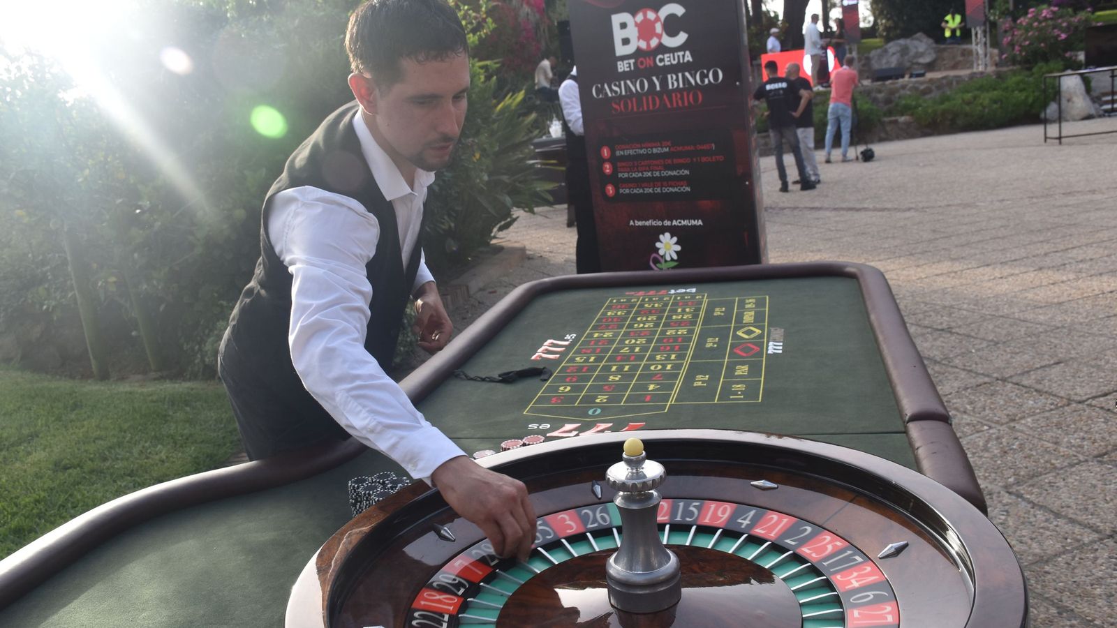 Cóctel de despedida del Bet On Ceuta en el Parque Marítimo