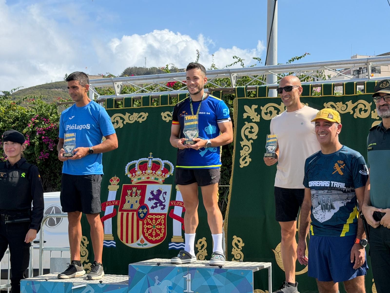 Entrega de trofeos de la 'Correrías Trail Los Fuertes'