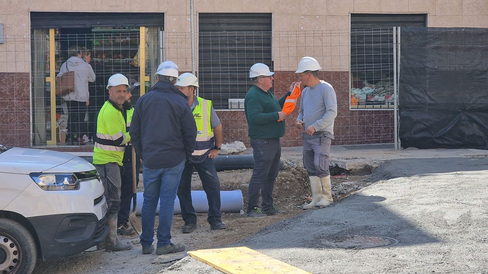 La previsión es que el primer tramo, entre Mercado y farmacia Puya, sea abierto al tráfico rodado en abril