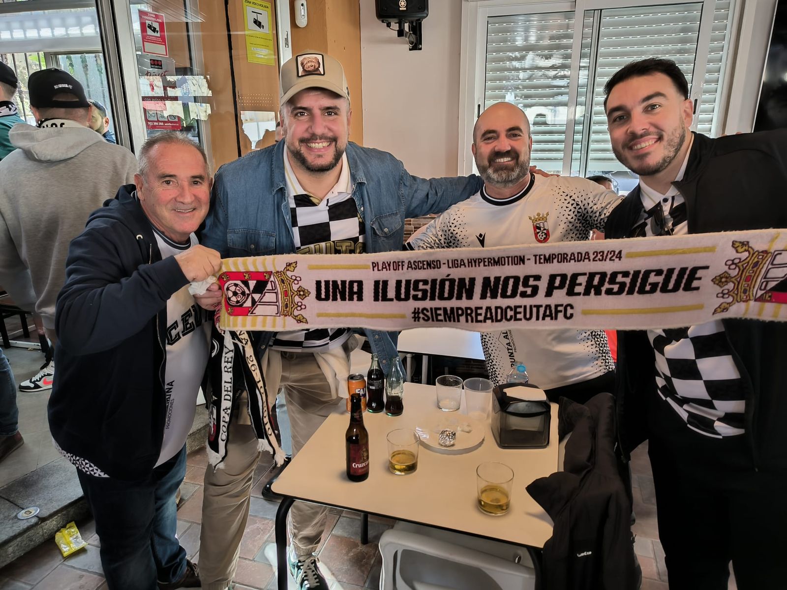 FOTOGALERÍA | Así vio Nicol's a los ceutíes en la previa del partido de la AD Ceuta contra el Burgos CF