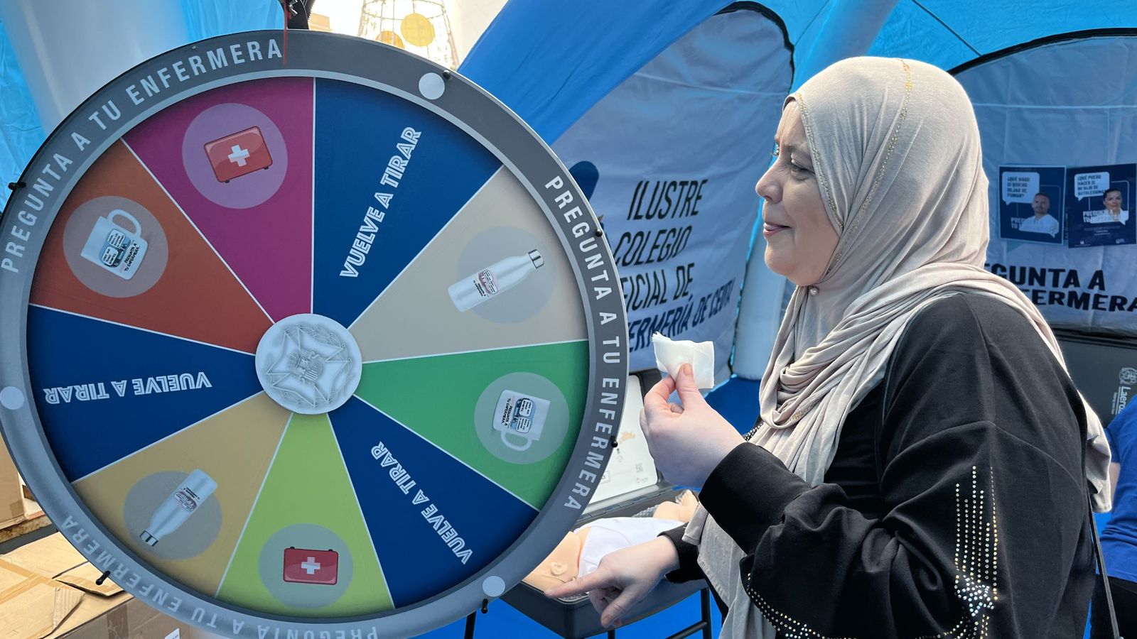 Jornada de sensibilización del Colegio de Enfermería