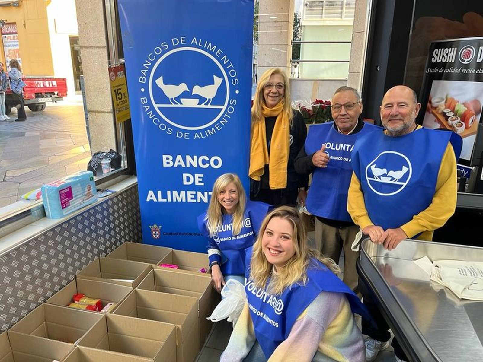 Las `grandes recogidas´ que realiza el Banco de Alimentos varias veces al año contribuyen al aumento de sus recursos. / FOTO E.P.