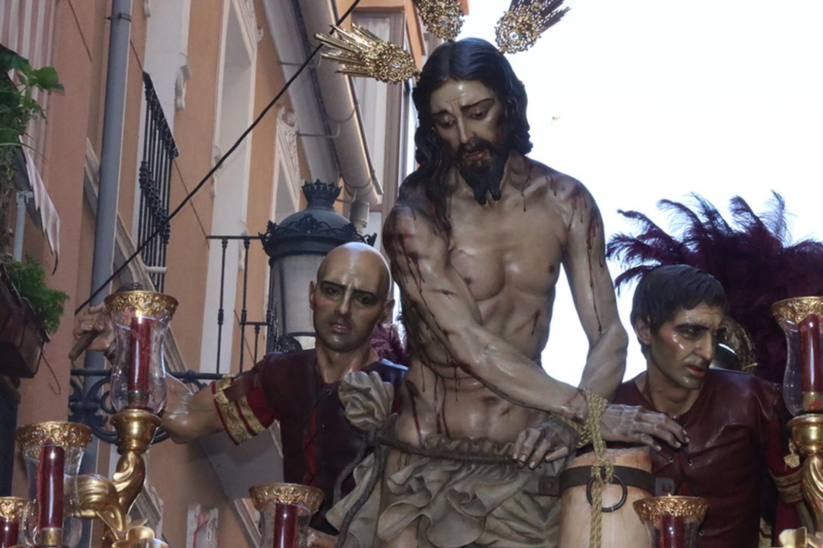 La Flagelación completa un espléndido Miércoles Santo de devoción y Caridad. / FOTO REDUAN