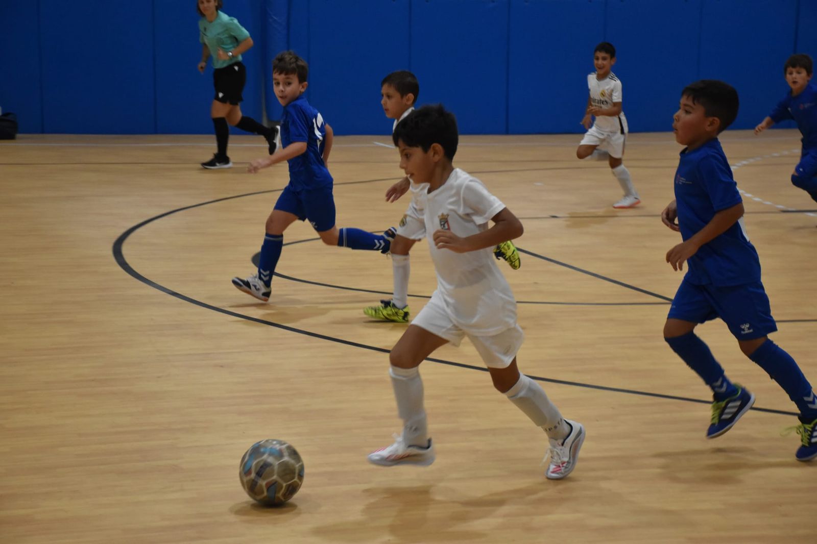 Cuatro partidos de la Liga de Prebenjamines se disputan en 'Santa Amelia'