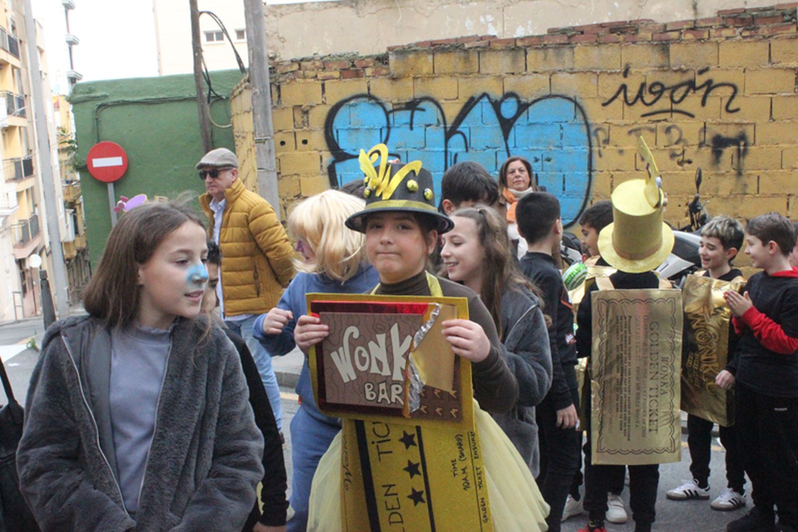 Pasacalles de carnaval del Beatriz de Silva. / FOTO S.C.