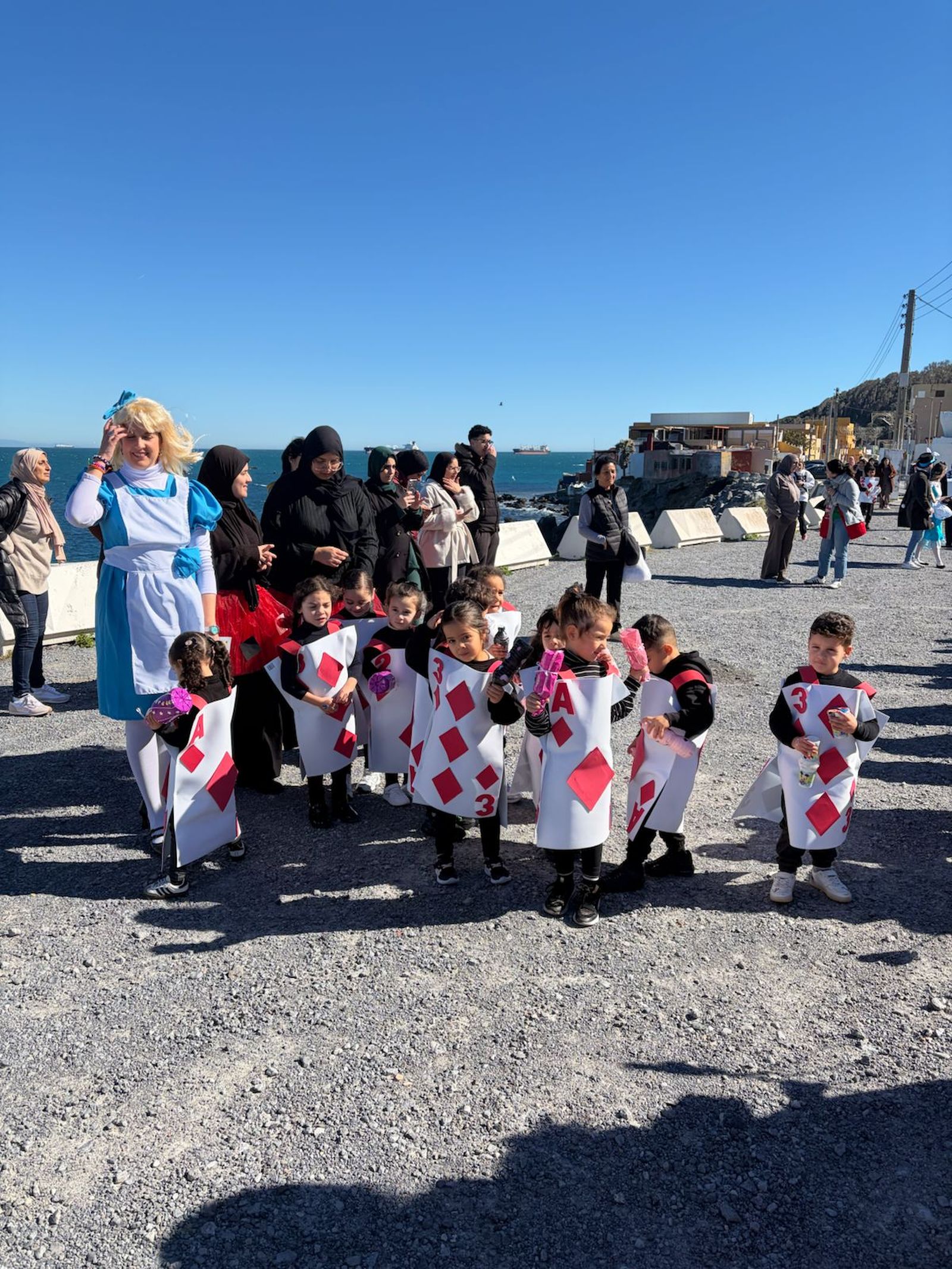 Así ha sido el desfile de carnaval por Benzú del 'Ruiz Picasso'