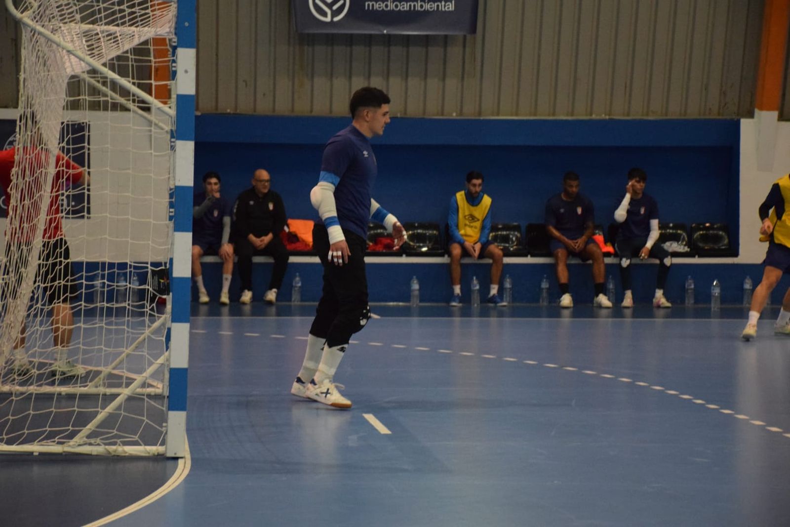 Primer entrenamiento de Nacho García, nuevo entrenador del Ceuti