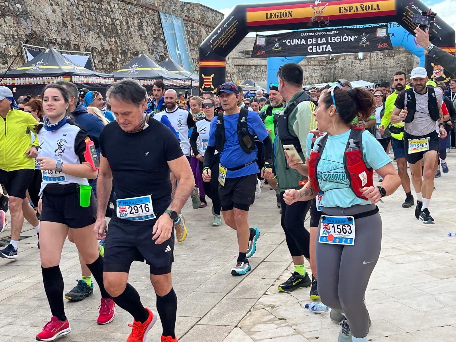 La previa y el inicio de la X Cuna de la Legión a través del objetivo de Reduan