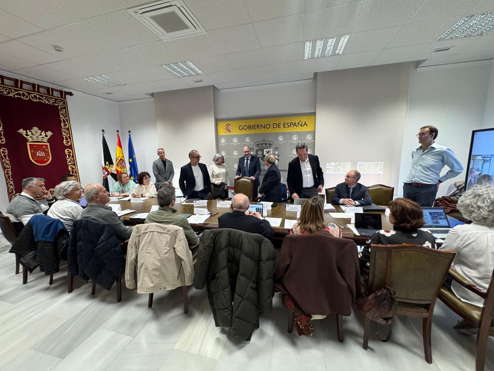 Imagen de la reunión de la Comisión Permanente del Consejo Escolar del Estado