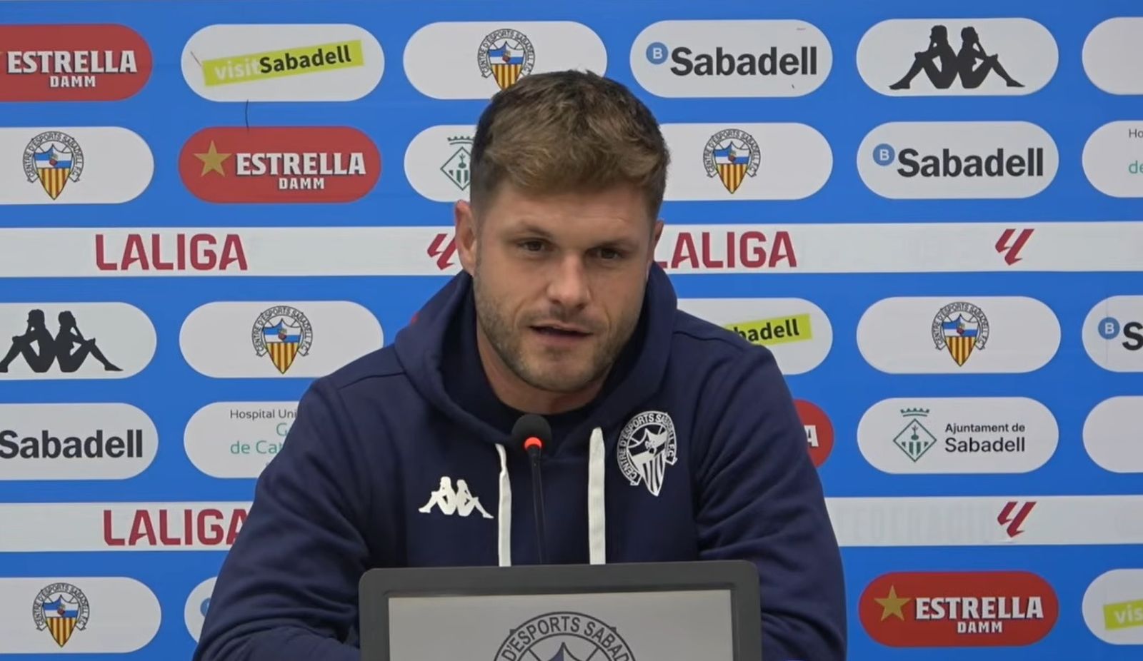Ferran Costa, en rueda de prensa