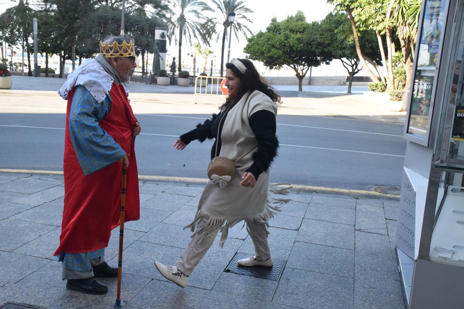 Los ceutíes se emocionan con la llegada de los Reyes Magos