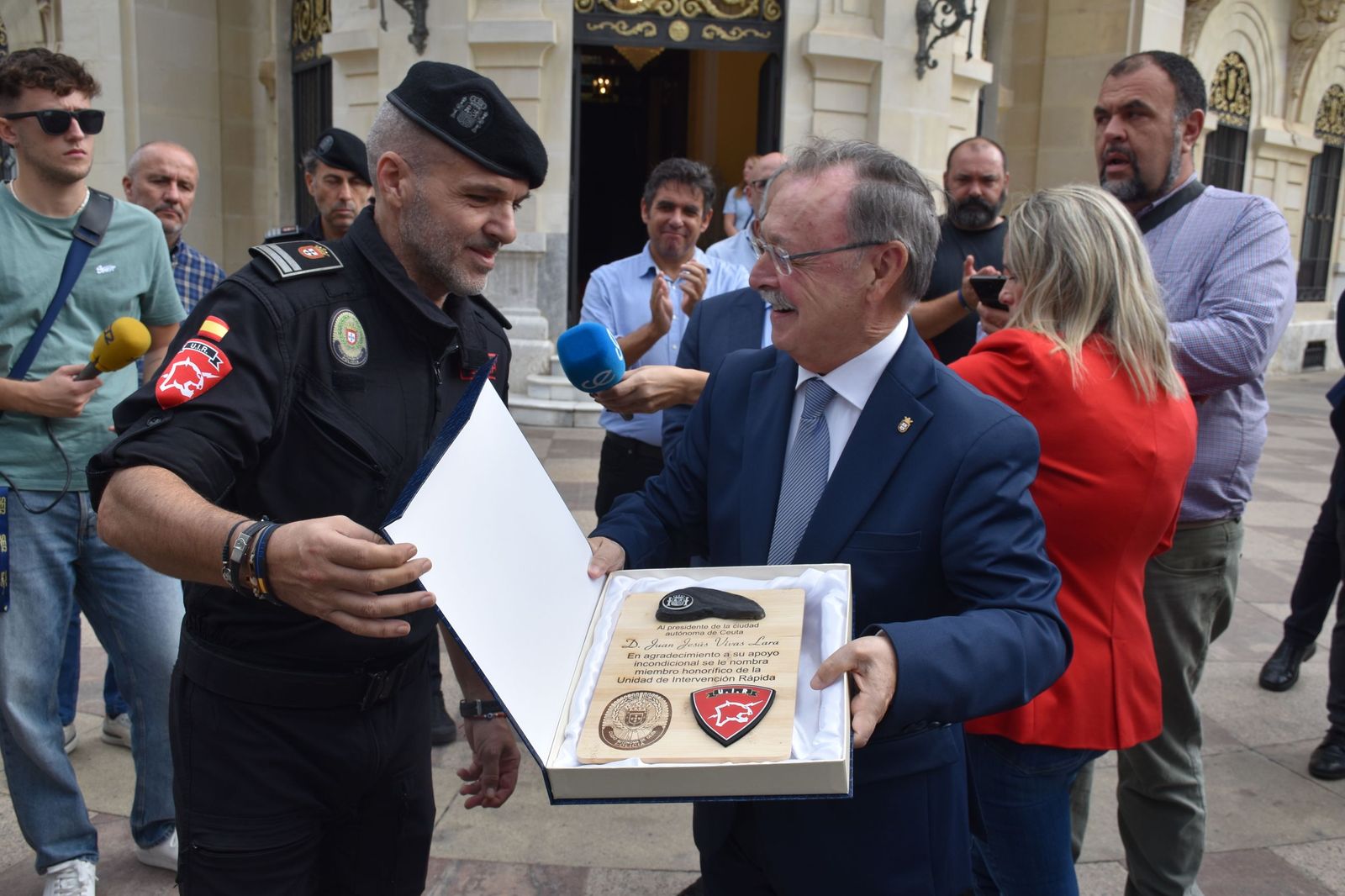 Punto y final a la formación de agentes de Intervención Rápida en Ceuta Punto y final a la formación de agentes de Intervención Rápida en Ceuta