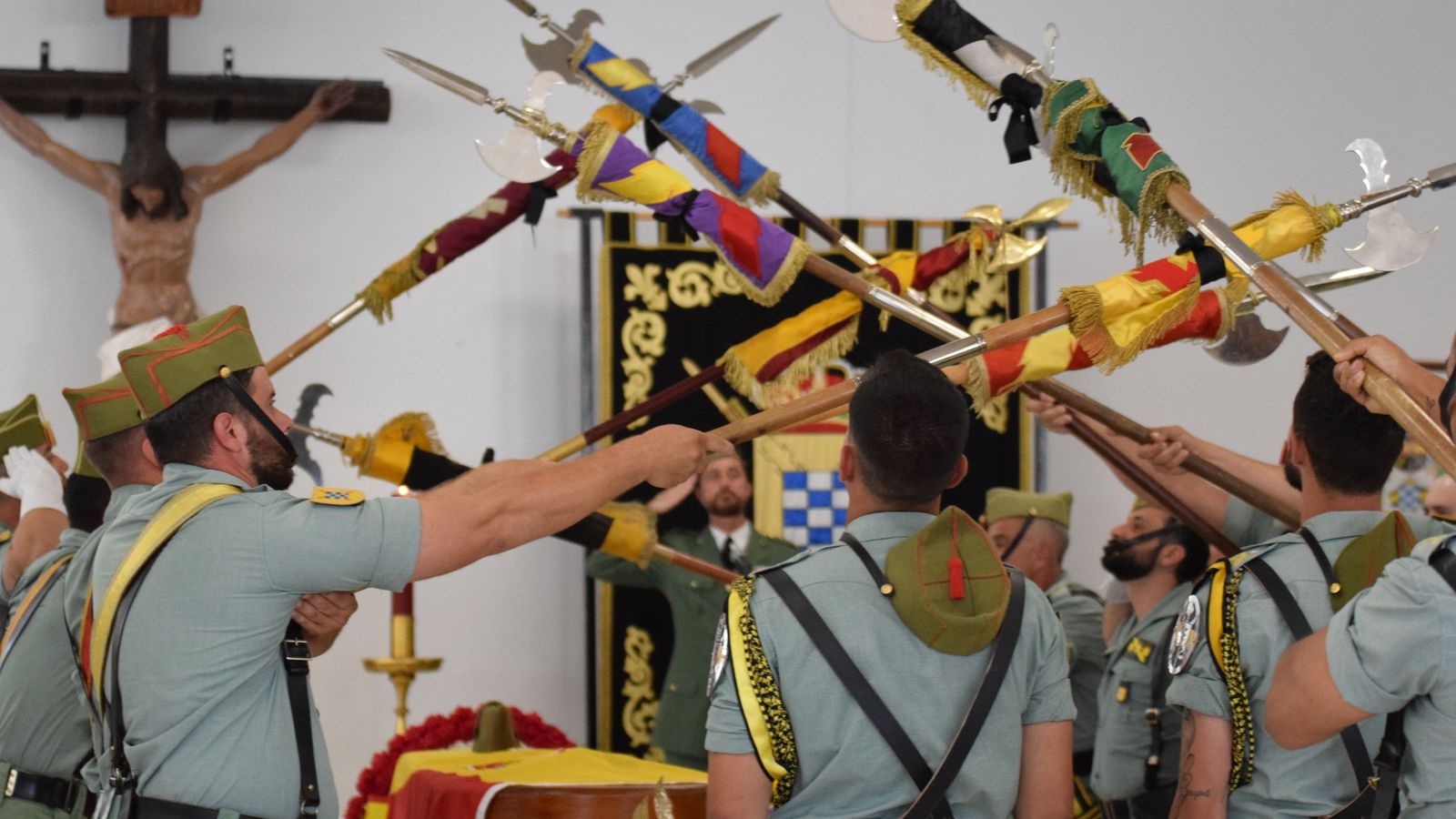 Ceuta despide con honores al Caballero Legionario, Kevin Parra Mejías