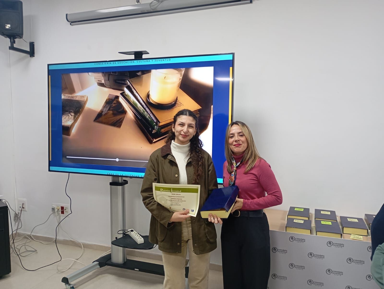 El arte de los jóvenes ceutíes, reconocido con los Premios de la Casa