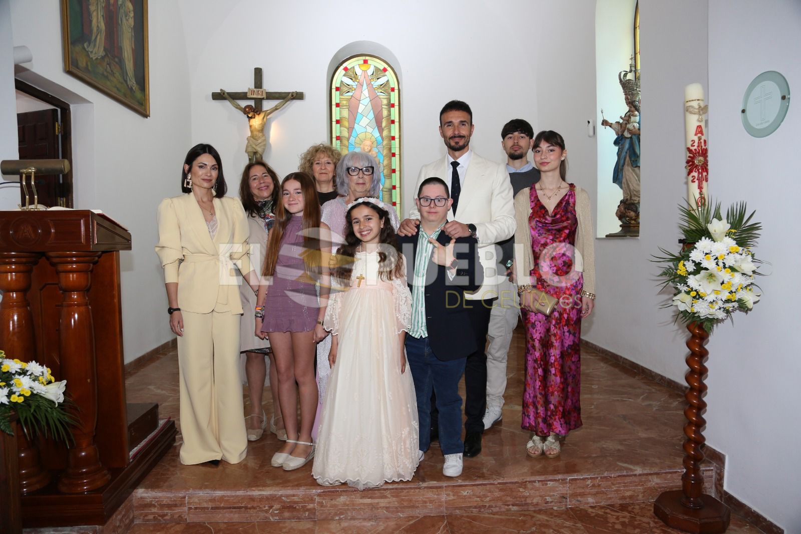 Comuniones en la Parroquia de Nuestra Señora del Valle