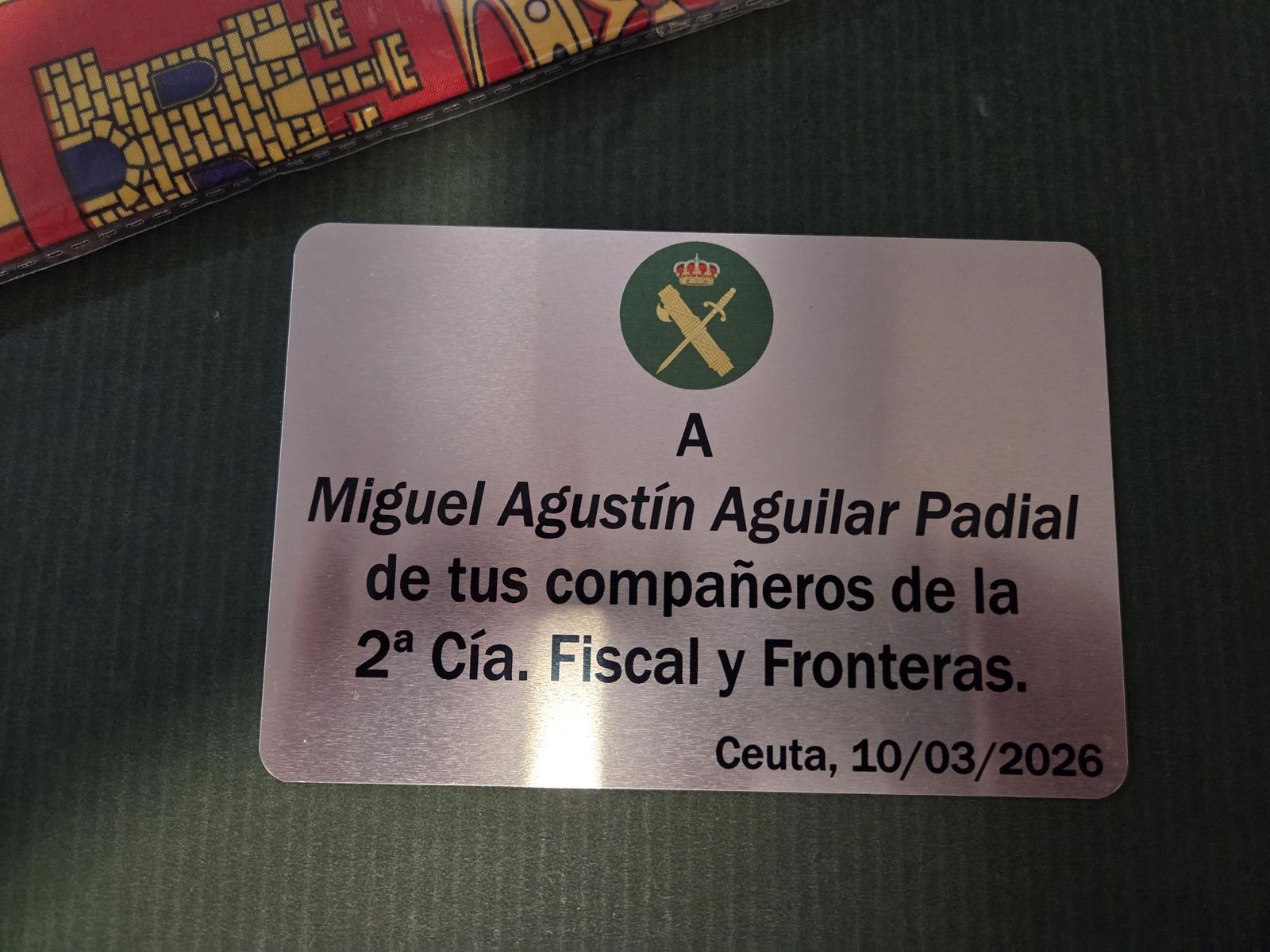 Emotivo homenaje a Miguel Agustín Aguilar Padial tras 36 años de servicio