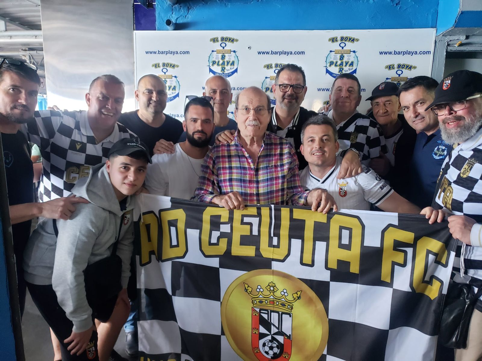 Afición de la AD Ceuta