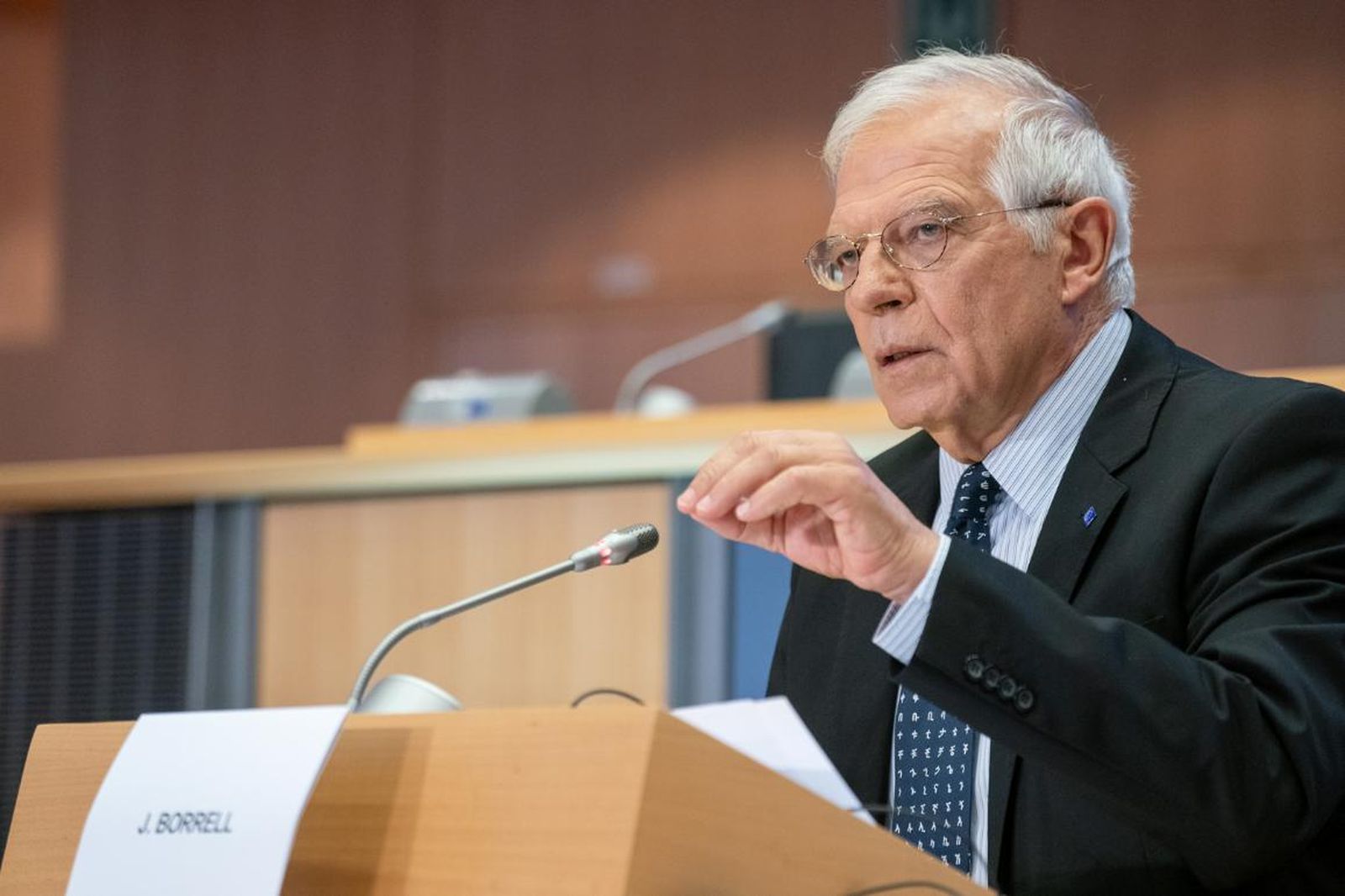 El exalto representante de la Unión Europea para Asuntos Exteriores y Política de Seguridad, Josep Borrell