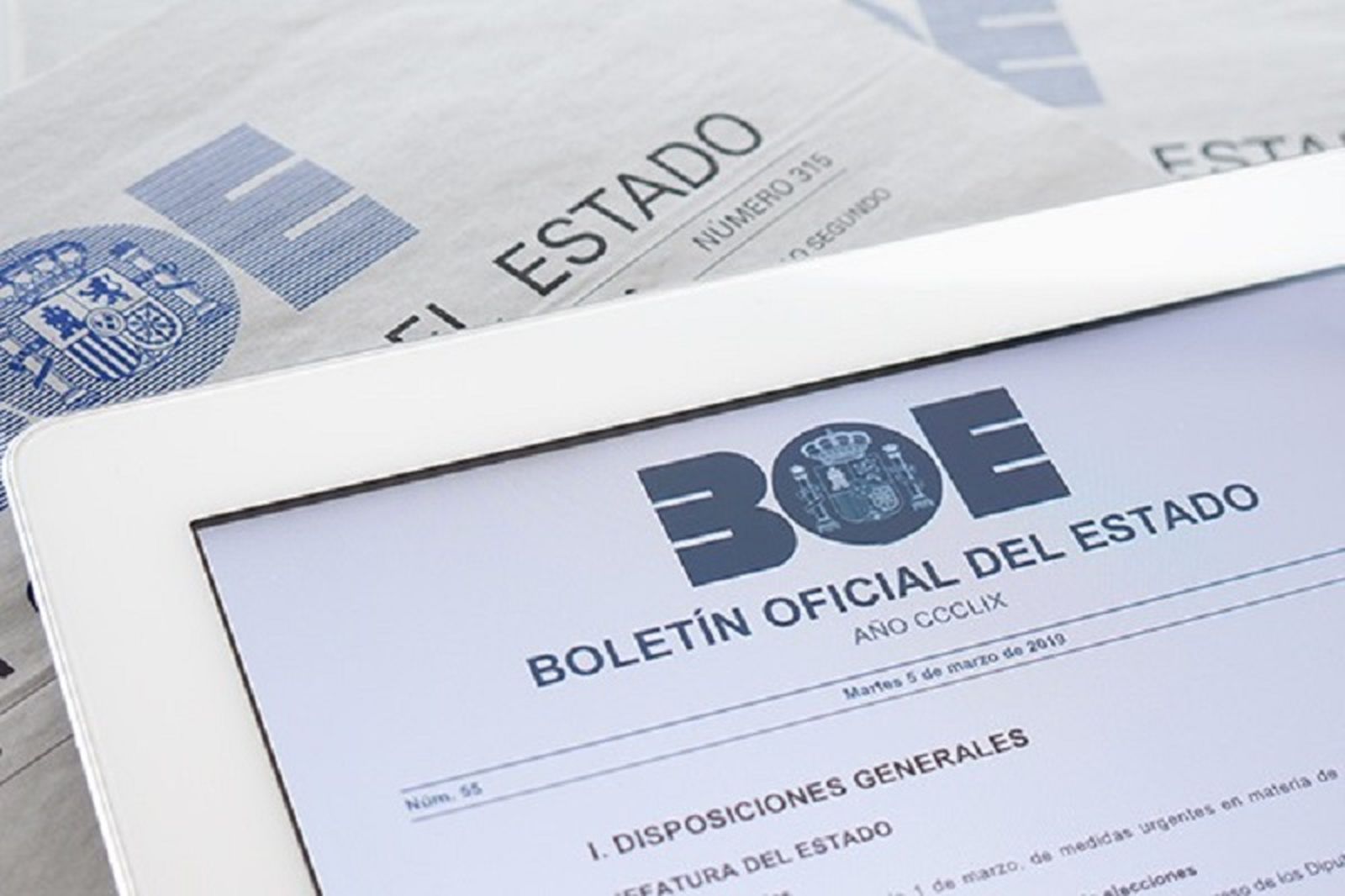 Imagen de archivo del BOE. / FOTO E.P.