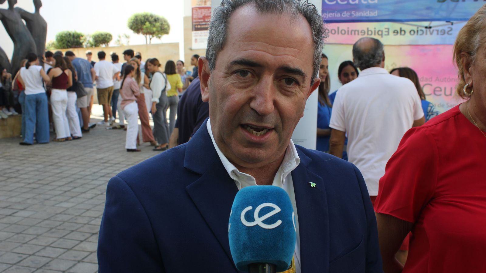 El presidente del Colegio de Farmacéuticos de Ceuta, Mario de Miguel.