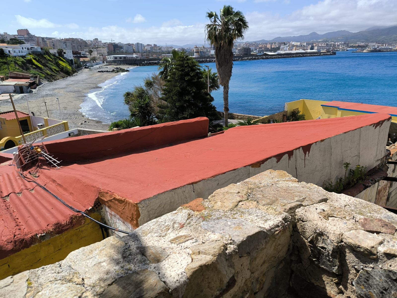 Vistas desde el castillo de San Amaro