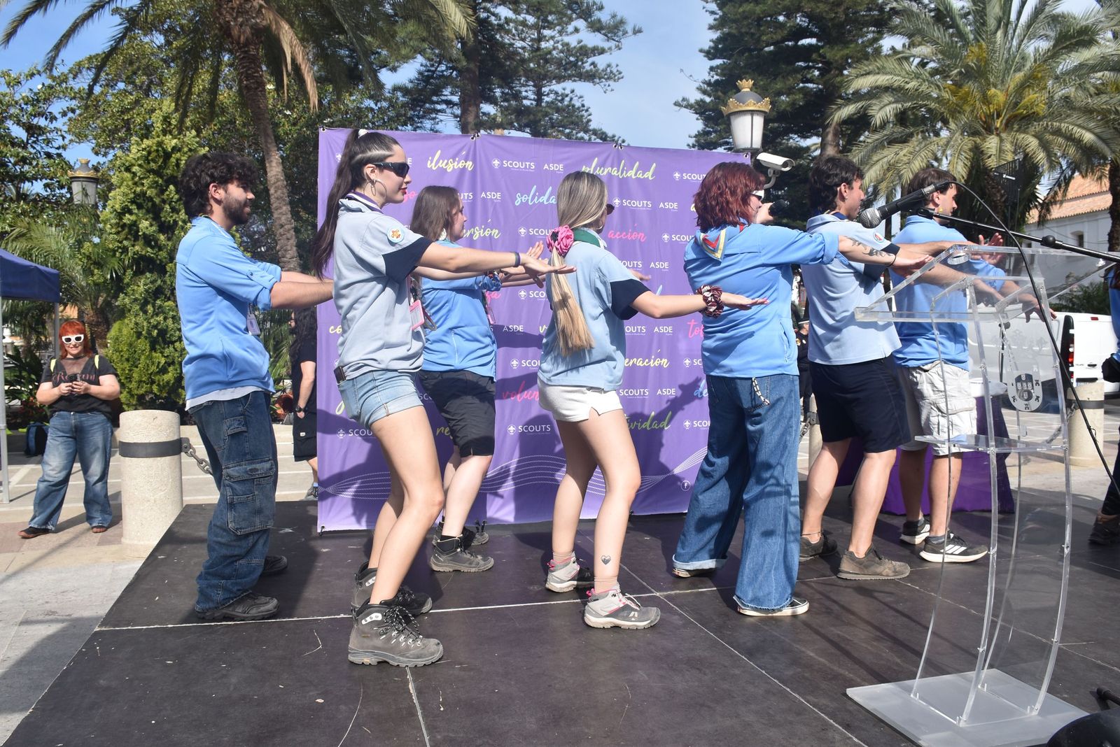 Ceuta da la bienvenida al movimiento scout con una hermosa ceremonia