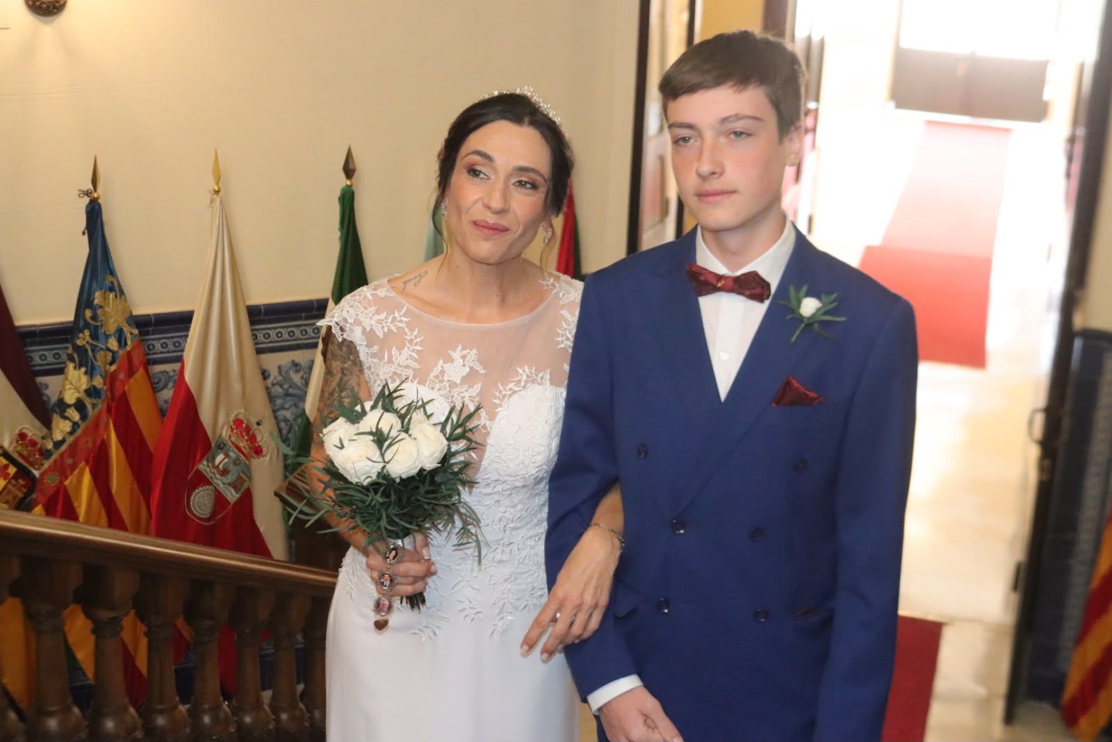 Antonio e Isabel celebran su enlace rodeados de familiares y amigos