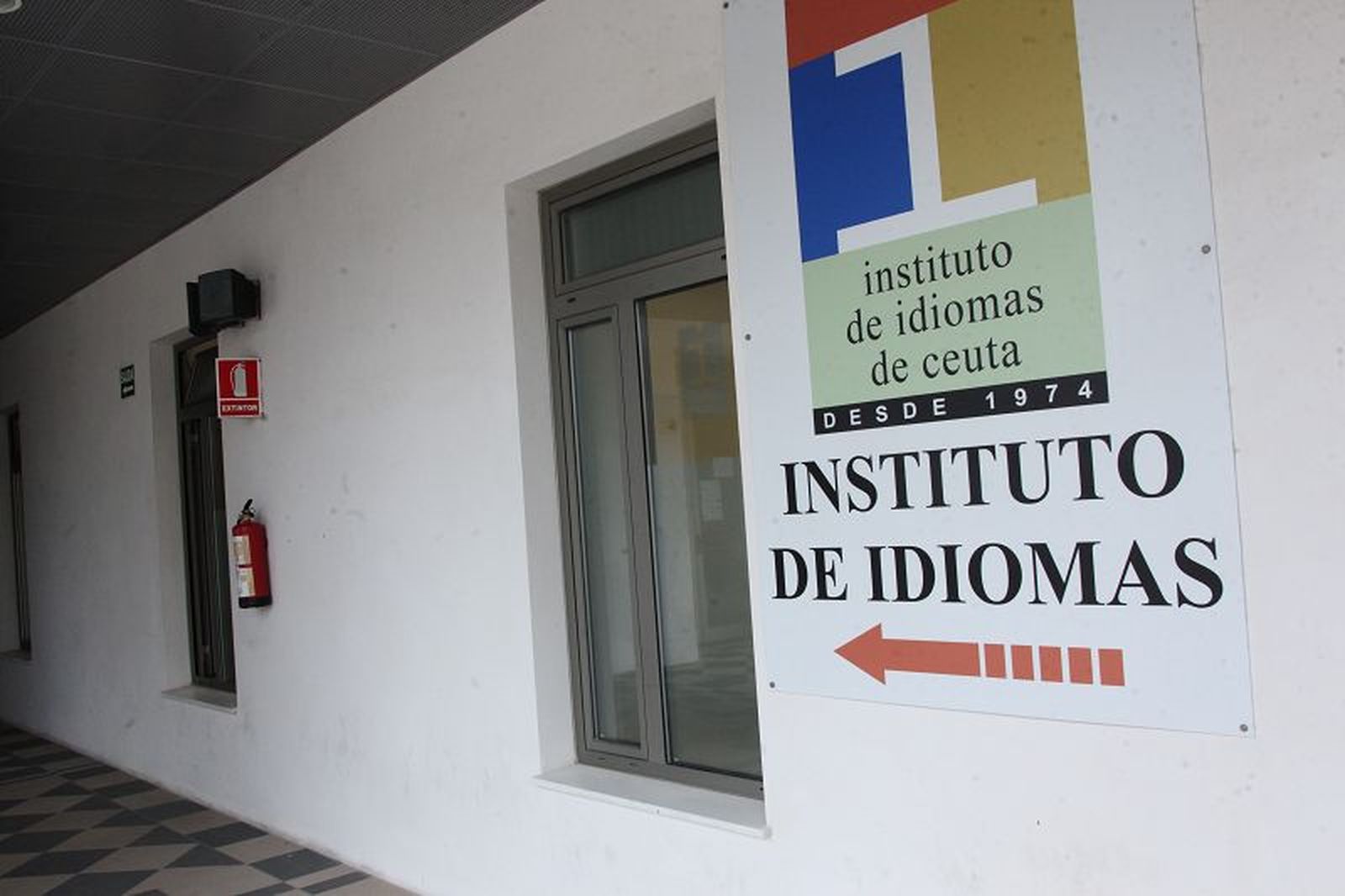 Fachada del Instituto de Idiomas de Ceuta. / FOTO EL PUEBLO
