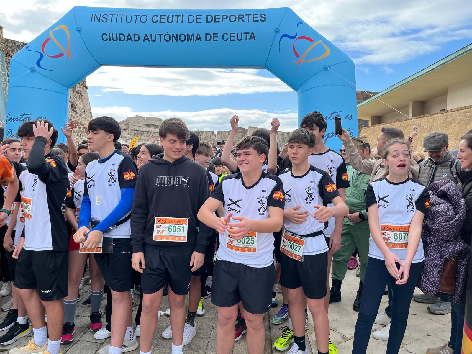 La previa y el inicio de la X Cuna de la Legión a través del objetivo de Reduan