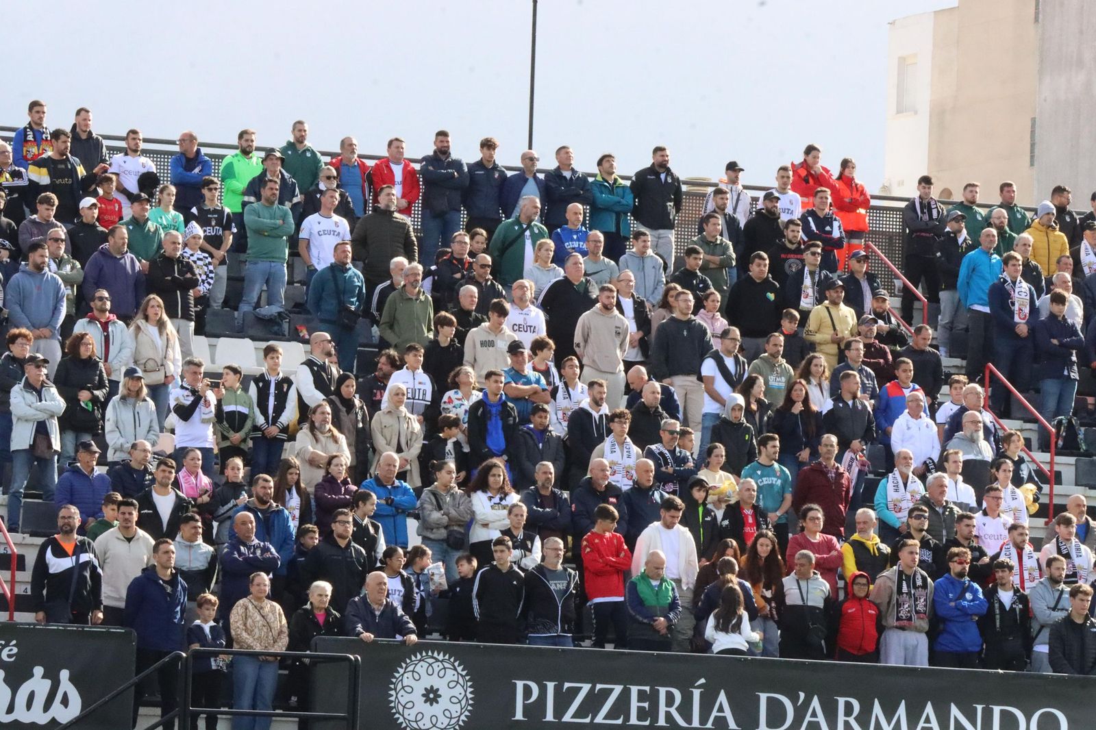 FOTOGALERÍA | El intenso encuentro entre la AD Ceuta y el Leganés en el Alfonso Murube