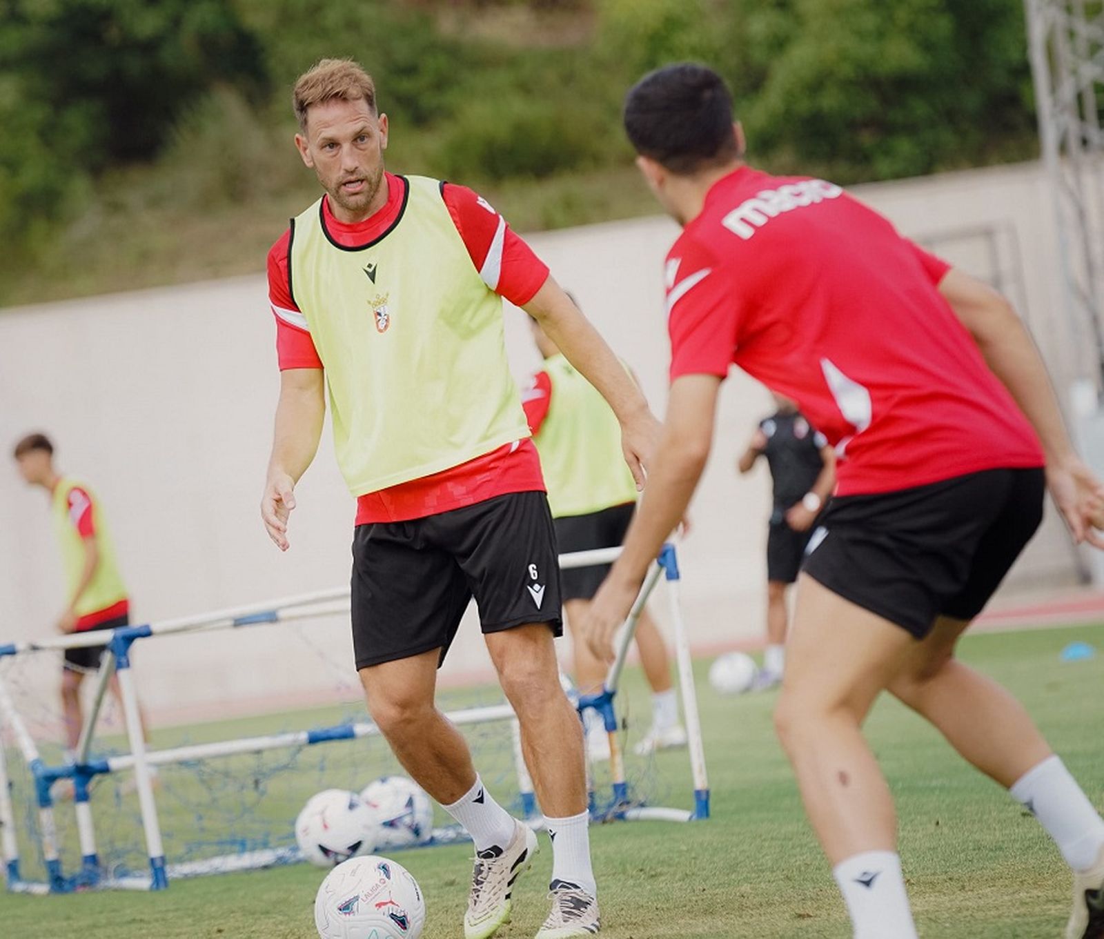 Entrenamiento de la AD Ceuta